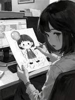 憑空捏造的女兒，讓我去開家長會